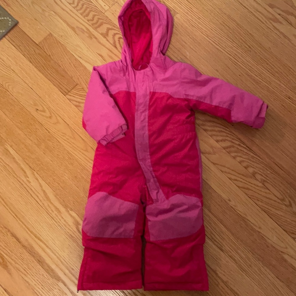 LL bean girls snowsuit